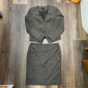 Vintage worthington 2 piece woman’s skirt suit medium 10